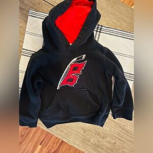 NHL Carolina Hurricanes Black and Red Toddler Hoodie